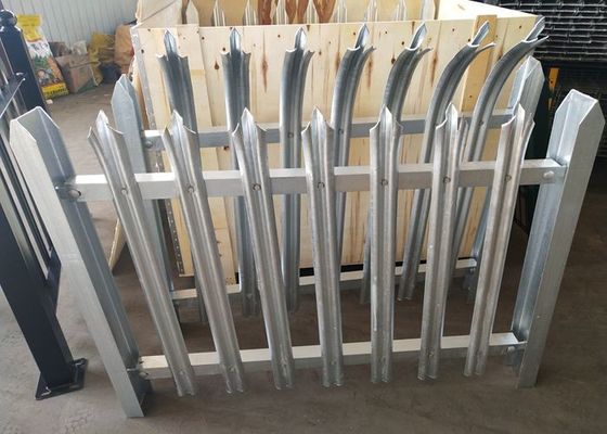 Ogrodzenie i bramy ze stali nierdzewnej o wysokim stopniu bezpieczeństwa, łatwo montowane z powłoką proszkową